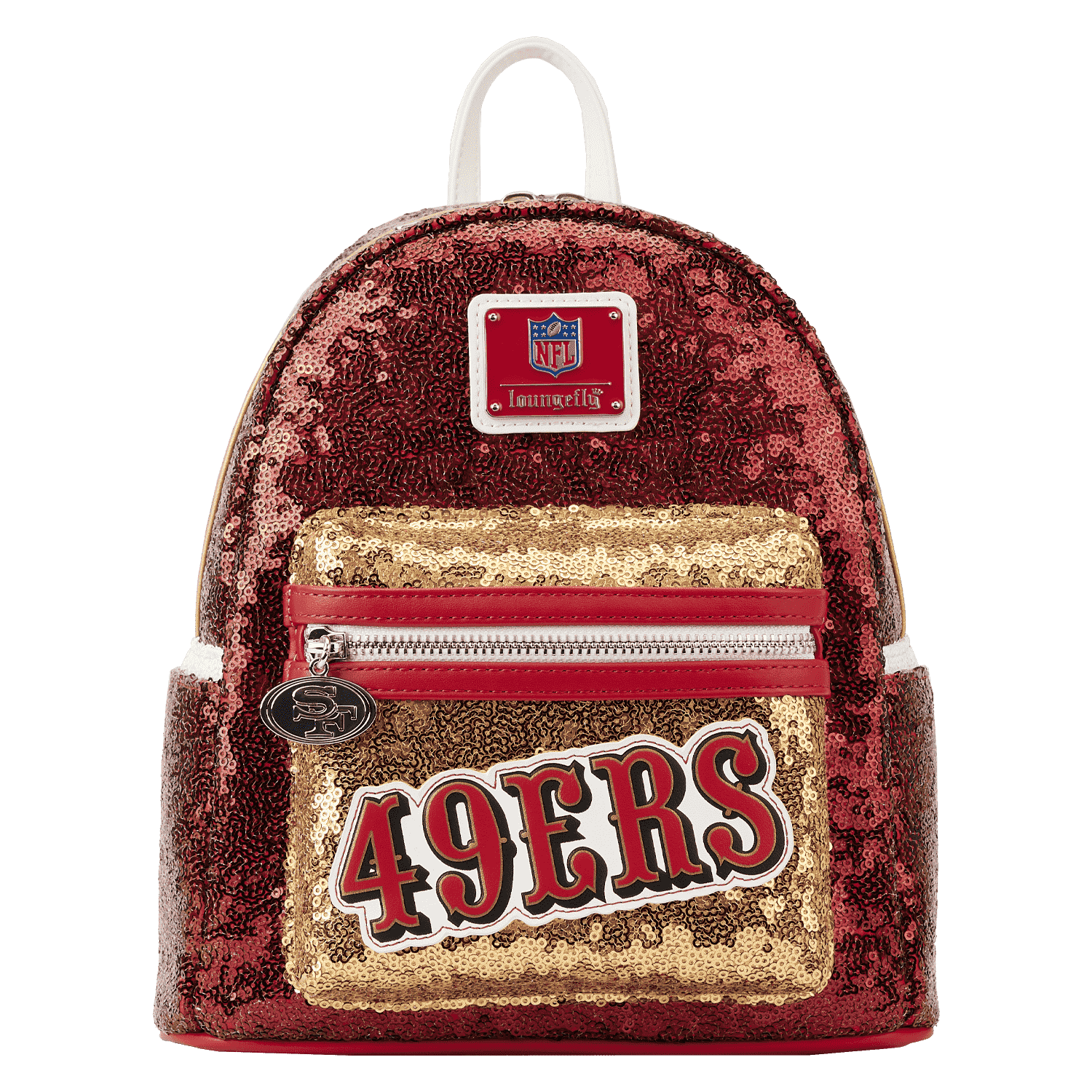 NFL San Francisco 49ers Sequin Mini Backpack